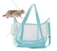 HonJiekomy Pet Carrier for Cat,Shoulder Strap Nylon Mesh Storage - Travel Cat Carrier Shoulder Bag,for Travel Commuting Camping Picnic Short Trips Men Women Adults Teens Elderly