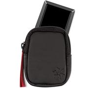 honju Bike genuine leather bag for Bosch Kiox E-Bike/Pedelec (display protection, inside pocket for keys, protection against scratches & dirt), black
