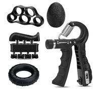 HONJWBV 5-60 kg Adjustable Heavy Duty Hand Gripper Fitness Wrist Strength Finger Hand Strength Trainer