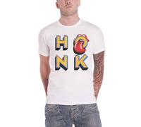 Honk Album Letters T Shirt The Rolling Stones White XL