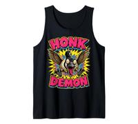 Honk Demon Canadian Goose 90s Lowbrow Animal Humor Tank Top