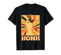 Honk goose - Funny retro Duck chicken meme Idea T-Shirt