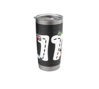 Honk Honk Beep Beep Choo Choo I'm 11 Years Old Birthday Stainless Steel Insulated Tumbler