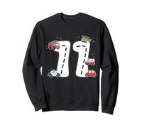 Honk Honk Beep Beep Choo Choo I'm 11 Years Old Birthday Sweatshirt