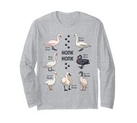 Honk Honk Sound - Swans Long Sleeve T-Shirt