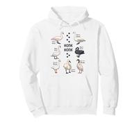 Honk Honk Sound - Swans Pullover Hoodie