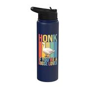Honk if You are a Goose Lover Goose Stainless Steel Insulated Water Bottle
