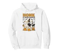 Honk If You’re Haunted Goose Halloween Costume Pullover Hoodie