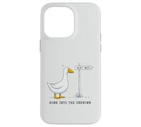 Honk Into The Unknown Goose Why Not Adventure Explore Case for iPhone 14 Pro Max