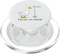 Honk Into The Unknown Goose Why Not Adventure Explore PopSockets PopGrip for MagSafe