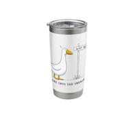 Honk Into The Unknown Goose Why Not Adventure Explore Stainless Steel Insulated Tumbler