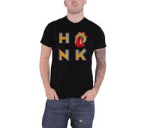 Honk Letters T Shirt The Rolling Stones Black XXL
