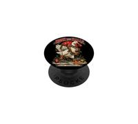 Honk the Halls Festive Animal Humor Goose Lover Theme PopSockets Adhesive PopGrip