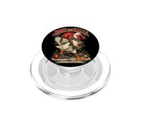 Honk the Halls Festive Animal Humor Goose Lover Theme PopSockets PopGrip for MagSafe