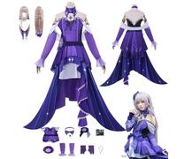 Honkai Impact The Herta Cospay Costume Anime Cosplay Full Wig Set Adult Halloween Carnival Party Costume Set