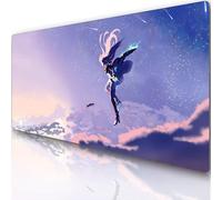 Honkai: Star Rail Gaming Mat - Argenti Illustration in Action, Large Format 800 x 400 mm, Smooth and Stable Surface