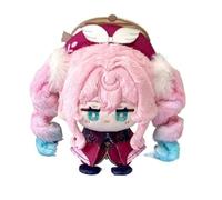 Honkai Star Rail Plush Keychain, 12CM Anime Figure Cute Soft Stuffed Plushie Toy for Gamer Fans Gift(Hyacine)