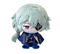 Honkai Star Rail Plush Keychain, 12CM Anime Figure Cute Soft Stuffed Plushie Toy for Gamer Fans Gift(Anaxa)