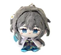 Honkai Star Rail Plush Keychain, 12CM Anime Figure Cute Soft Stuffed Plushie Toy for Gamer Fans Gift(Ruan Mei)