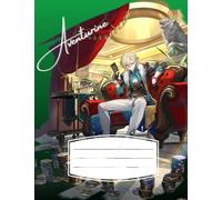 Honkai: Star Rail Ruled Notebook - Aventurine: 7.44in X 9.69in, 120 pages