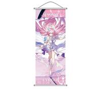 Honkai: Star Rail Scroll Poster for Indoor Décor(27.5 inch x 10 inch), Hanging Wall HD Printing Artistic Canvas Honkai: Star Rail Character Posters for Game lovers. (Cyrene)