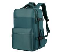 HONKERW rucksack Large Capacity Travel Backpack Waterproof High School Backpack Airline Approved Business Work Bag Fits 15 Inch school bags(Blu)