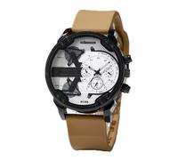 HONKERW Watches Fashionable Men's Watch Multi-Function Quartz Wristwatch Waterproof Large Dial Wrist Watch Suitable for Men as a Gift Digital(Gelb)