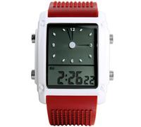 HONKERW Watches LED Waterproof Digital Watch Dual Time Zone Electronic Watch Unisex is an Excellent Gift for Birthday Festival Celebration Digital(Rot)