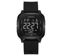 HONKERW Watches Men’s Digital Watch Silicone Square Watches, Mens Wristwatch Waterproof Dual Time Date Watches Digital(Nero,Style 4)