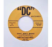Honkin' At Midnight - That Ain't Right 7inch, 45rpm