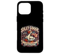 Honking Goose Live Free Freedom Celebration Case for iPhone 16 Pro Max