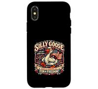 Honking Goose Live Free Freedom Celebration Case for iPhone X/XS