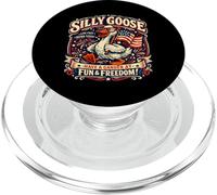 Honking Goose Live Free Freedom Celebration PopSockets PopGrip for MagSafe