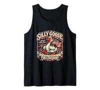 Honking Goose Live Free Freedom Celebration Tank Top