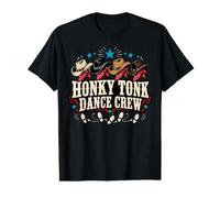 Honky Tonk Dance Crew Western Line Dancing Value Graphic T-Shirt