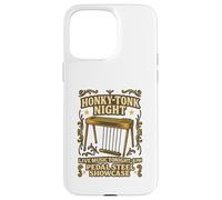 Honky-Tonk Night Pedal Steel Guitar Guitarist Player Case for iPhone 15 Pro Max