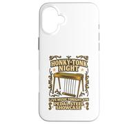 Honky-Tonk Night Pedal Steel Guitar Guitarist Player Case for iPhone 16 Plus