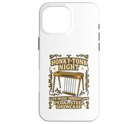 Honky-Tonk Night Pedal Steel Guitar Guitarist Player Case for iPhone 16 Pro Max