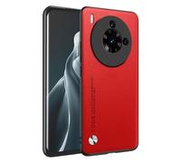HONLEN Phone Case for Nubia Z50S Pro (6.8" Inches) Leather Back Business Phone Case, Red