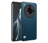 HONLEN Phone Case for Nubia Z50S Pro (6.8" Inches) Leather Back Business Phone Case, Sapphire