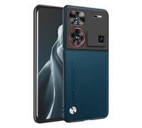 HONLEN Phone Case for Nubia Z60 Ultra/Leading Version/Photographer Edition (6.8" Inches) Leather Back Business Phone Case, Sapphire