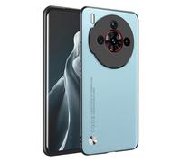 HONLEN Phone Case for Nubia Z60S Pro (6.78" Inches) Leather Back Business Phone Case, Light Blue