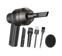 Honlibey New Cordless Mini Computer Vacuum, Portable Vacuum Cleaner Car Vacuum Dust Kit - Cleaning Dust, Hairs, Crumbs, Scraps, Ash for Laptop, Keyboard, Computer,Car, Pet House, Sewing Machine