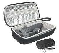 Honlyn Osmo Mobile 7P Case, for DJI Osmo Mobile 7P/7 Carrying Case, osmo mobile 6/osmo mobile se Nylon Portable Storage Bag Shoulder Bag for DJI OM 7P/OM7 Gimbal Stabiliser Accessories, Black