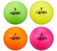 本間ゴルフ Honma Golf D1 Ball High Number Multicolor, BT2001