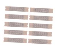 HONMEET 10 Pairs Adjustable Hat Extenders Portable Cap Buckles Double Row Snapback Straps for Comfortable Fit Men Women Caps Replacement Fasteners