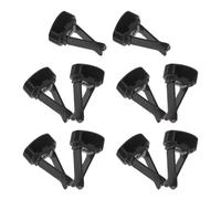 HONMEET 10 Pcs Car Vent Clips Car Air Vent Clips Holds Fragrance Pads Easy to Install Plastic and Iron Material Black Colour Minimalist Stylish Design for Vehicle Air Conditioner Outlet