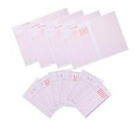 HONMEET 100pcs Civil Service Exam Practice Answer Cards Letter Standardized Administrative Test Sheets for Public Service Exam Simulation and Student Classroom Use
