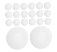 HONMEET 100pcs Replacement Earbud Cushion Pads Soft Sponge Covers for Earphones Wear-resistant Mini Round Earbud Covers Practical and Multifunctional Earphone Tips