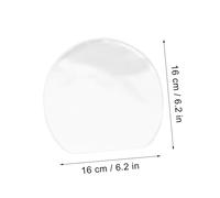 HONMEET 10pcs Adhesive Table Tennis Racket Protection Film Transparent Double-sided Paddle Protector Professional Protective Film for Paddle Safety